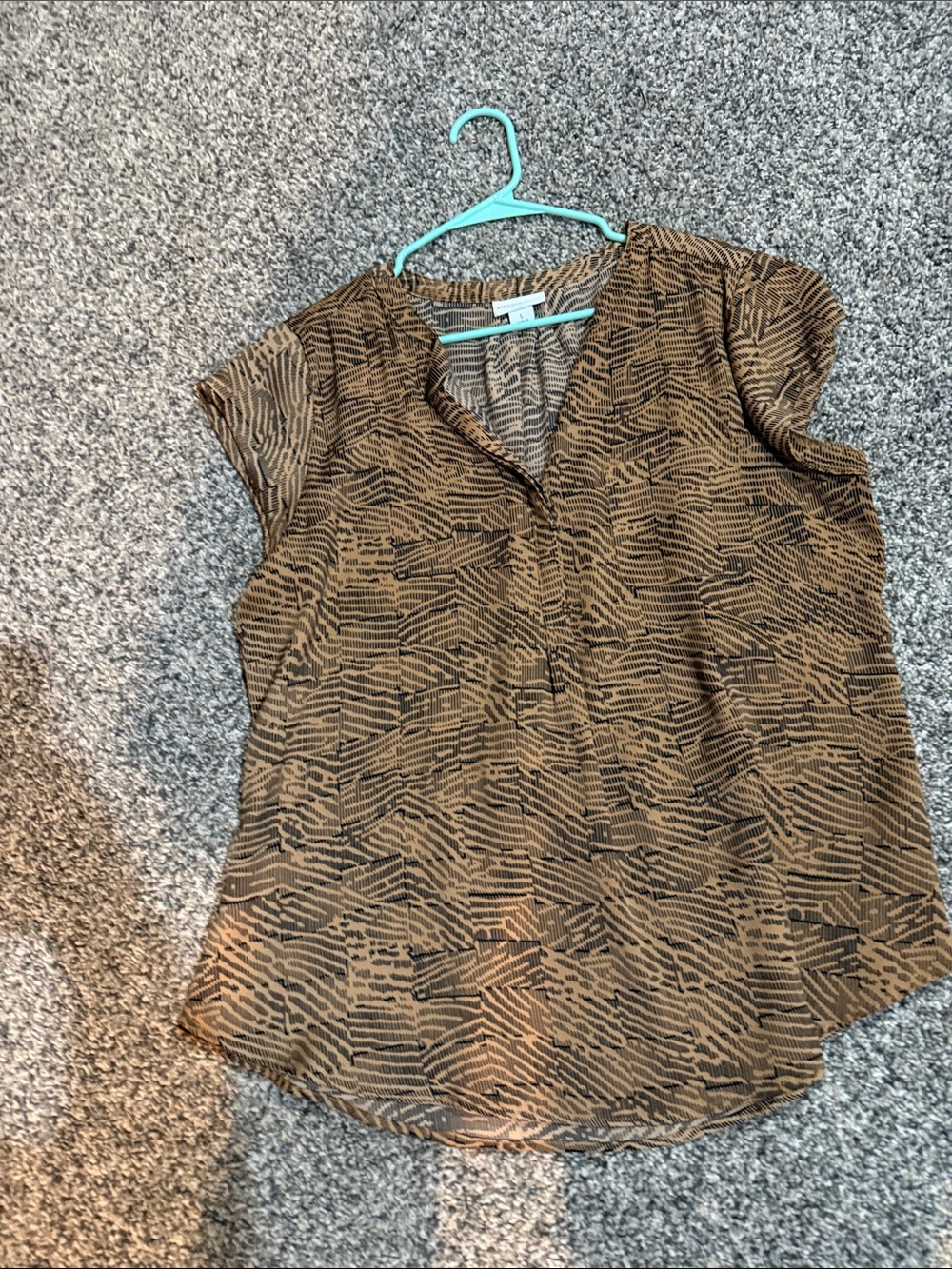 Silk like blouse
